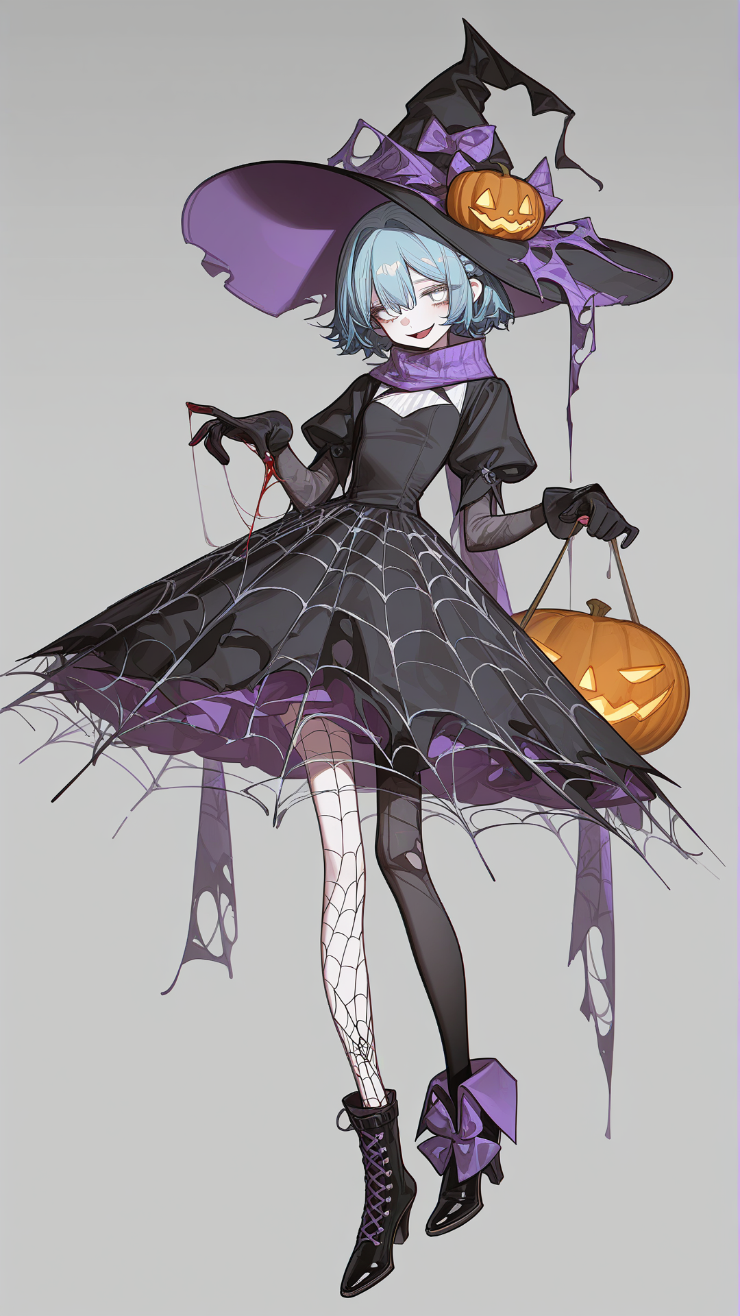 KusArt full body OC example - Character design