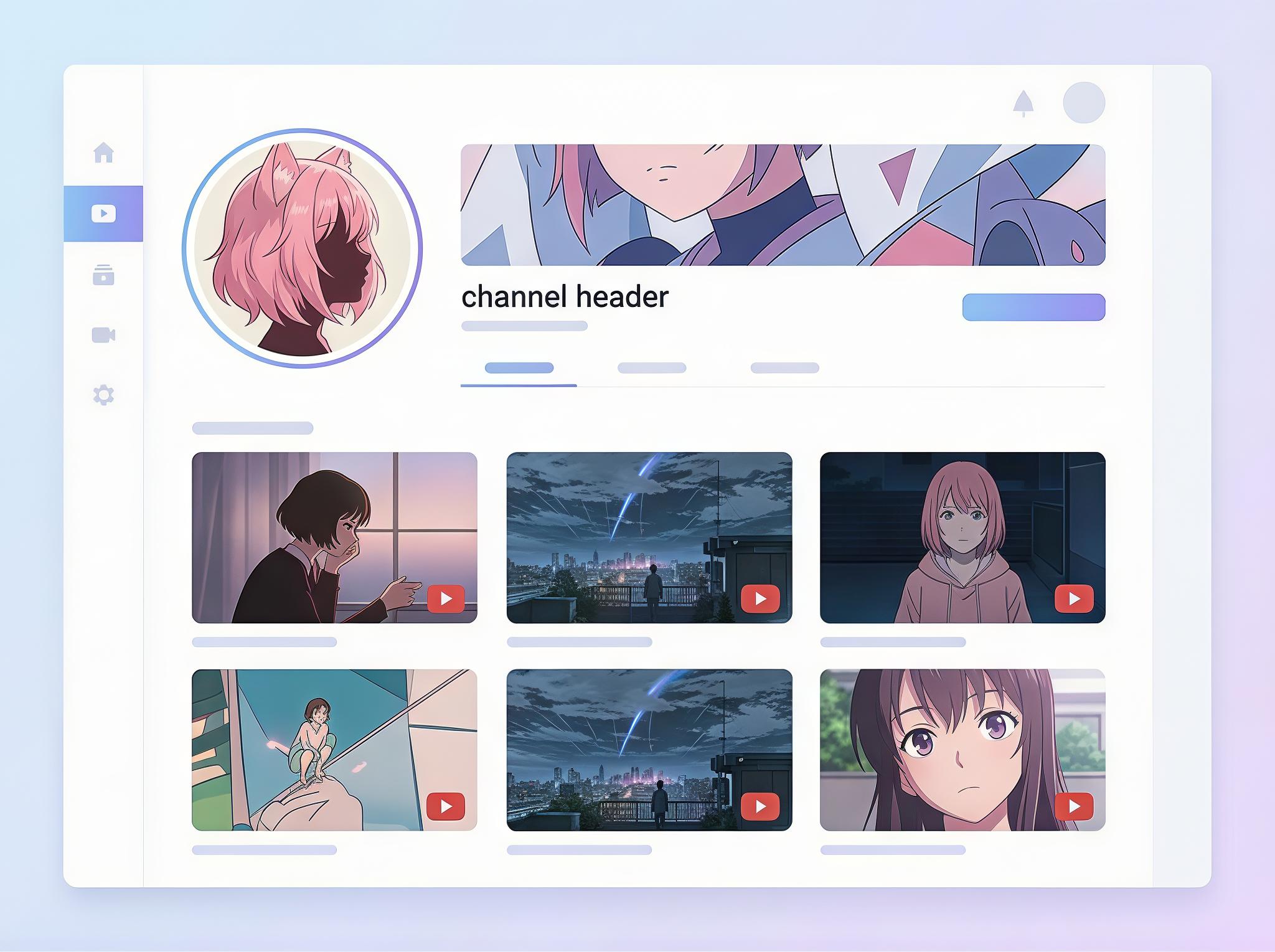Portrait de Personnage Anime