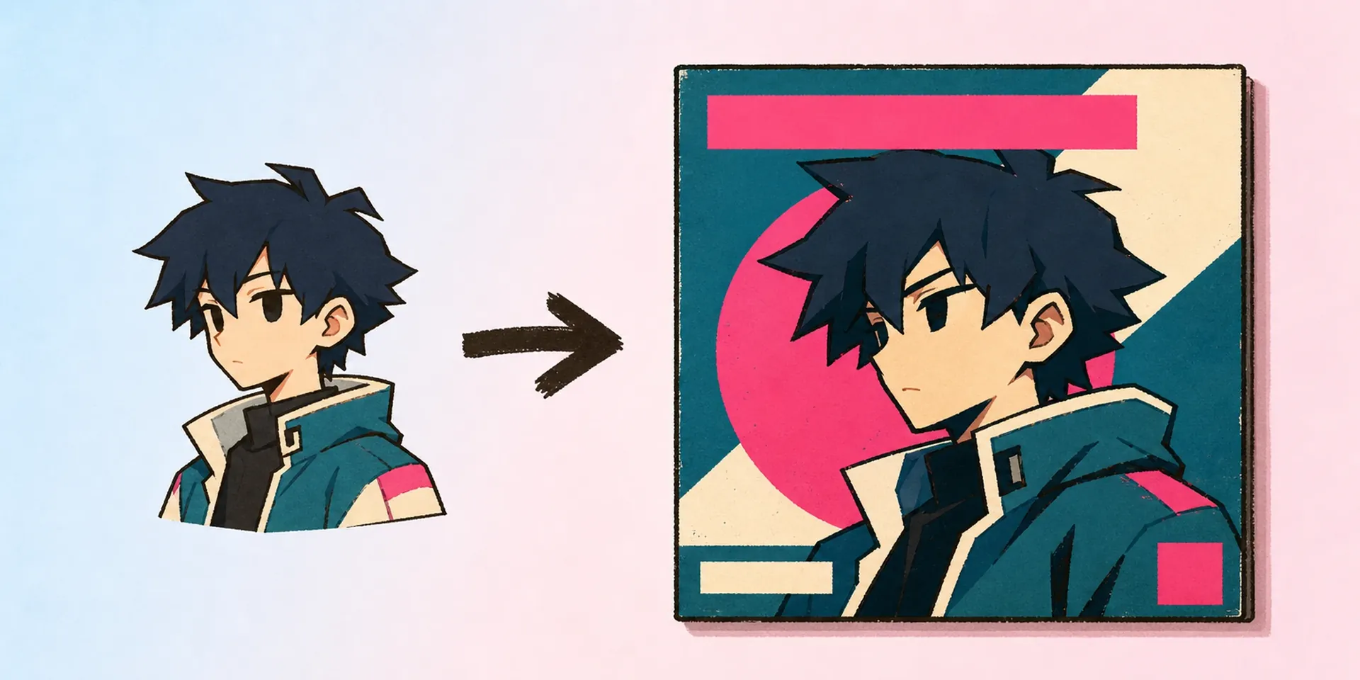 AI Anime Albumcover-Generator