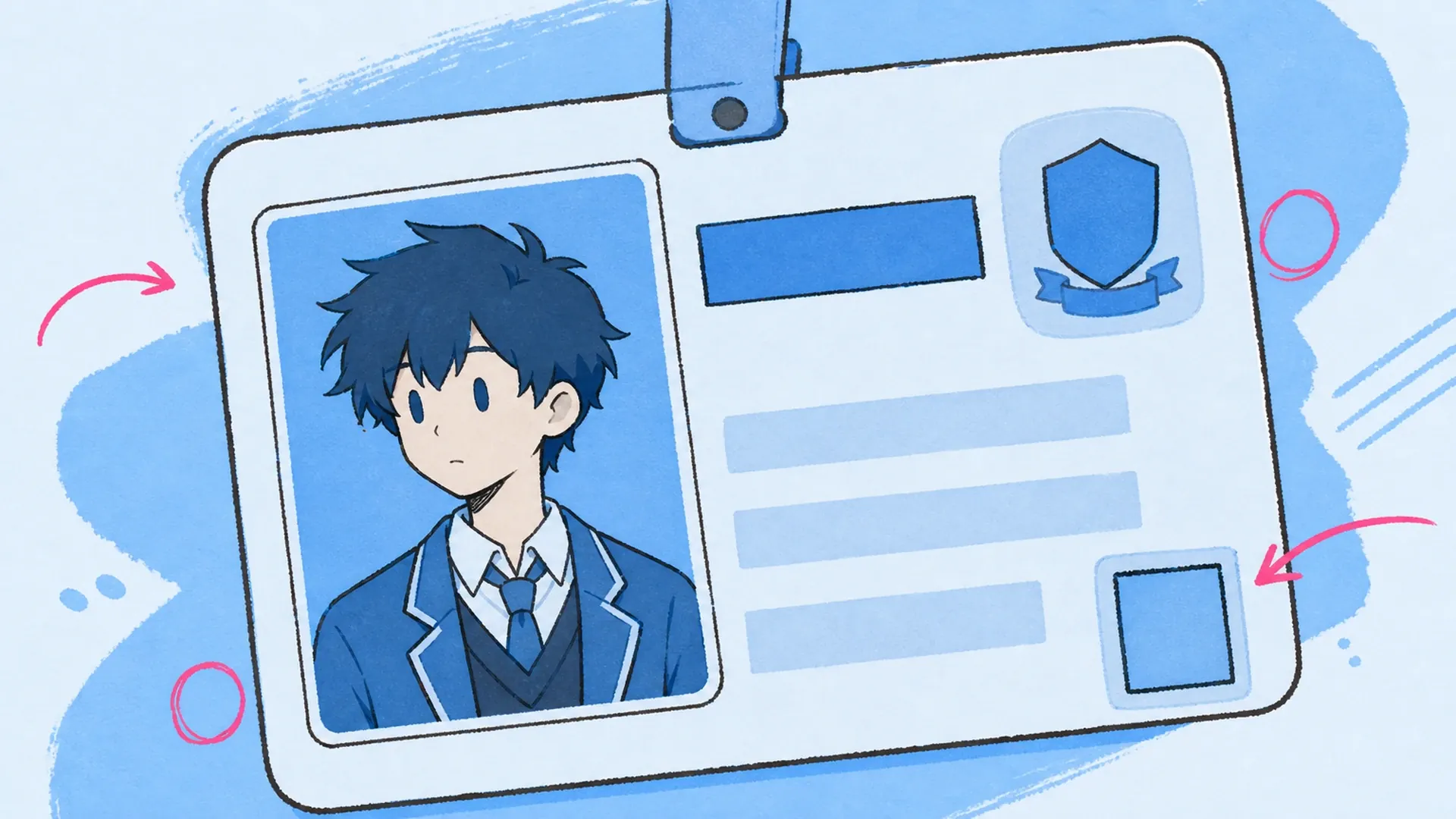 Gilden- und Club-Karte - AI Anime Schülerausweis-Generator