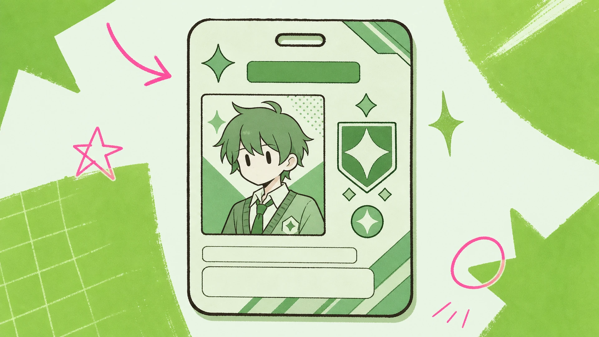 Fanclub-Mitgliedsausweis - AI Anime Schülerausweis-Generator