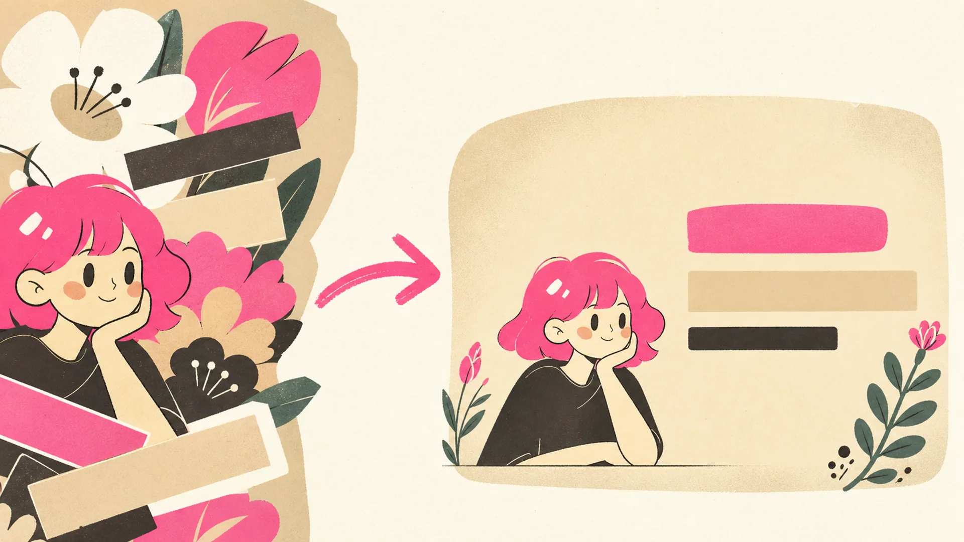 A Good Postcard Needs More Than a Pretty Character - AI Anime Healing Postcard Maker