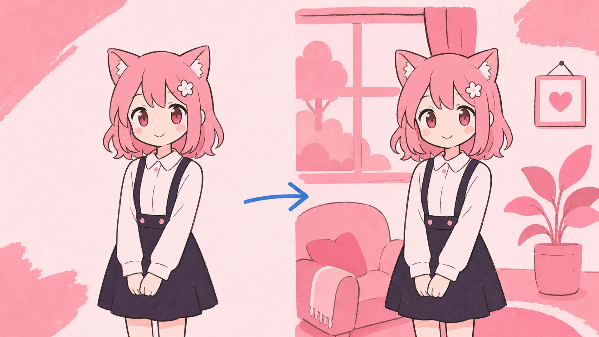 Swap the Scene, Keep the Character - AI Background Changer