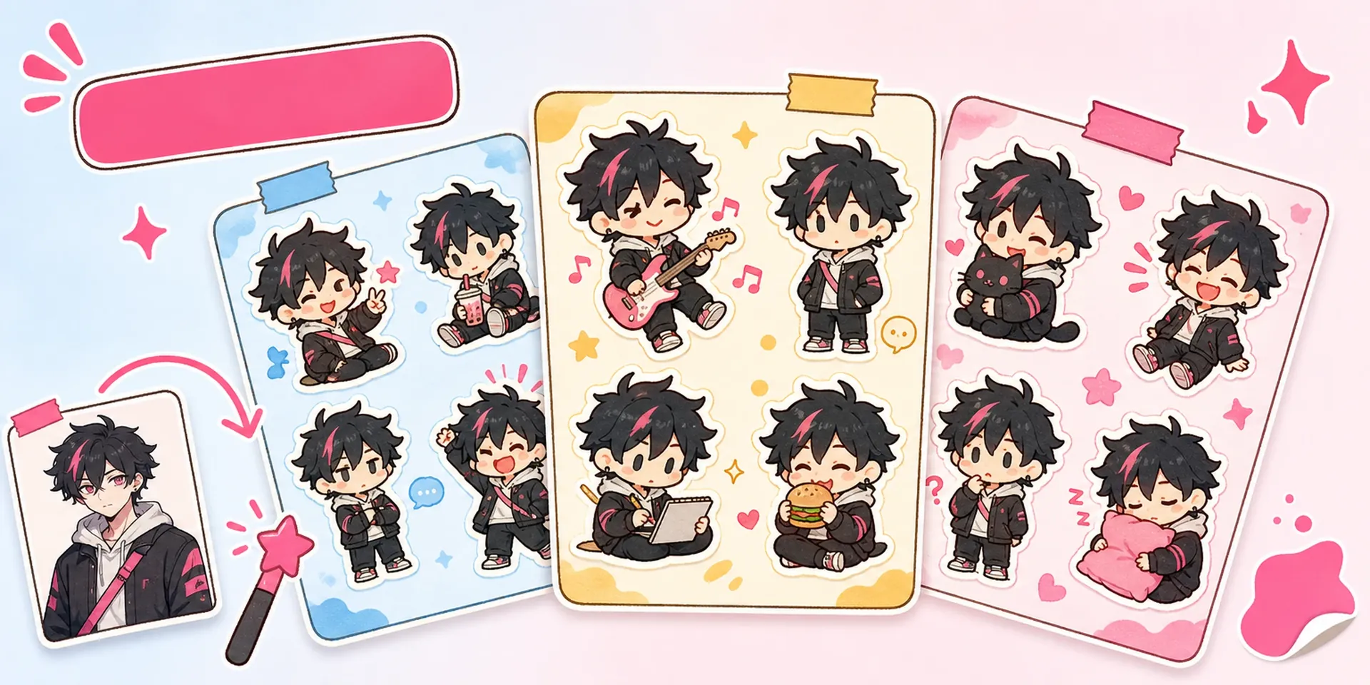 AI Chibi Sticker Maker