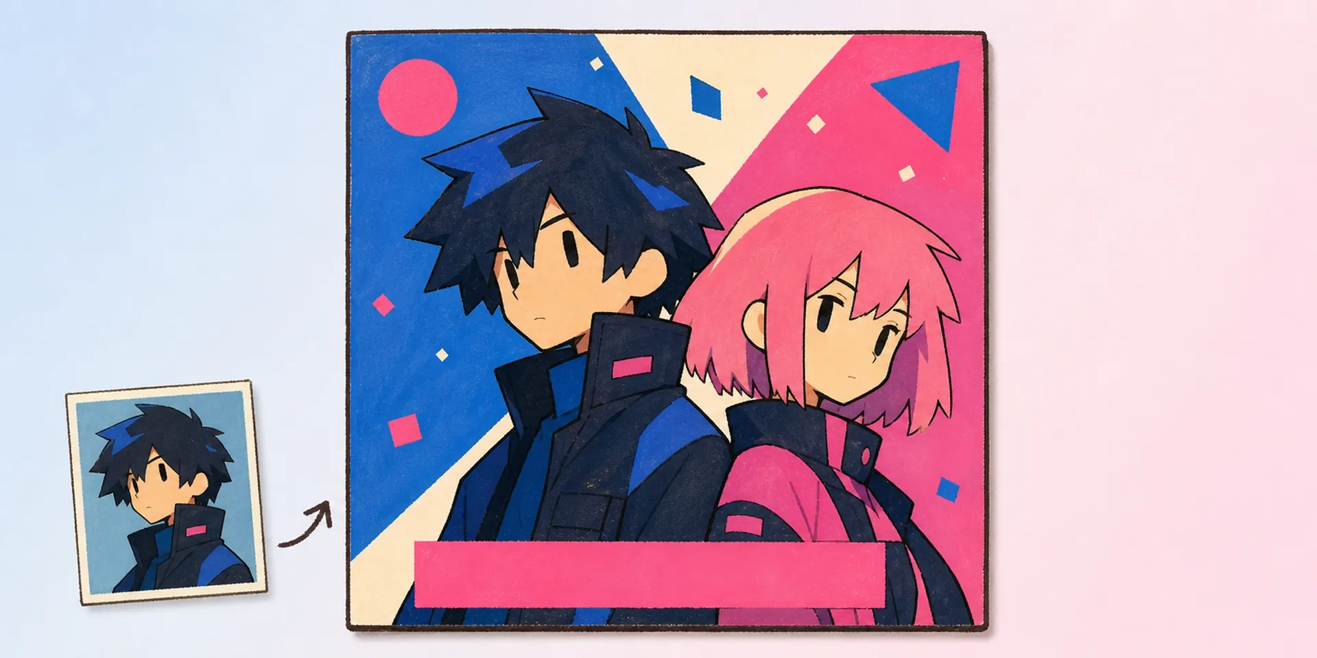 AI Duo Albumcover-Generator
