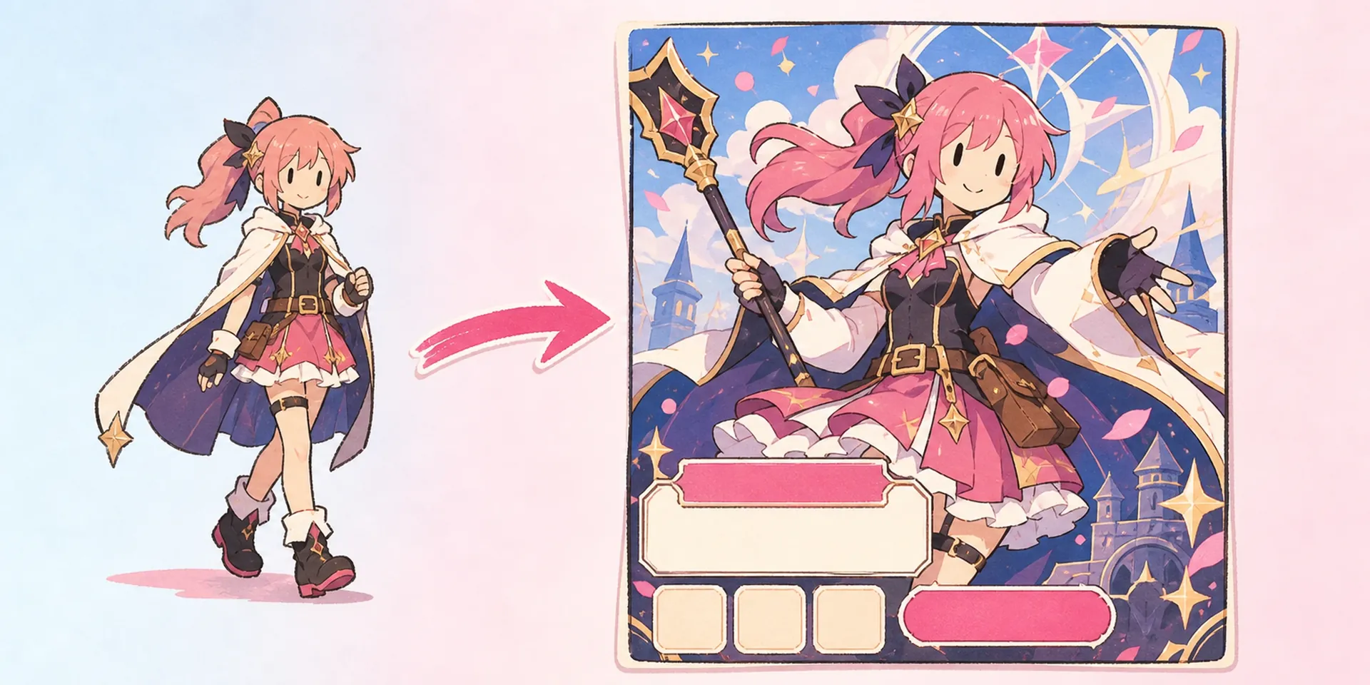 AI Gacha Game Landing Page Generator