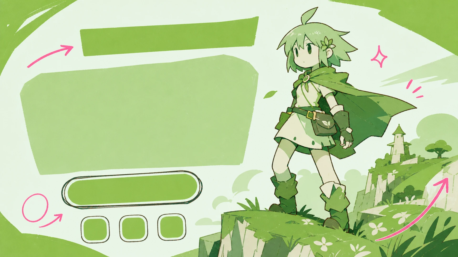 VTuber-Debüt-Splash - AI Gacha-Game-Zielseiten-Generator
