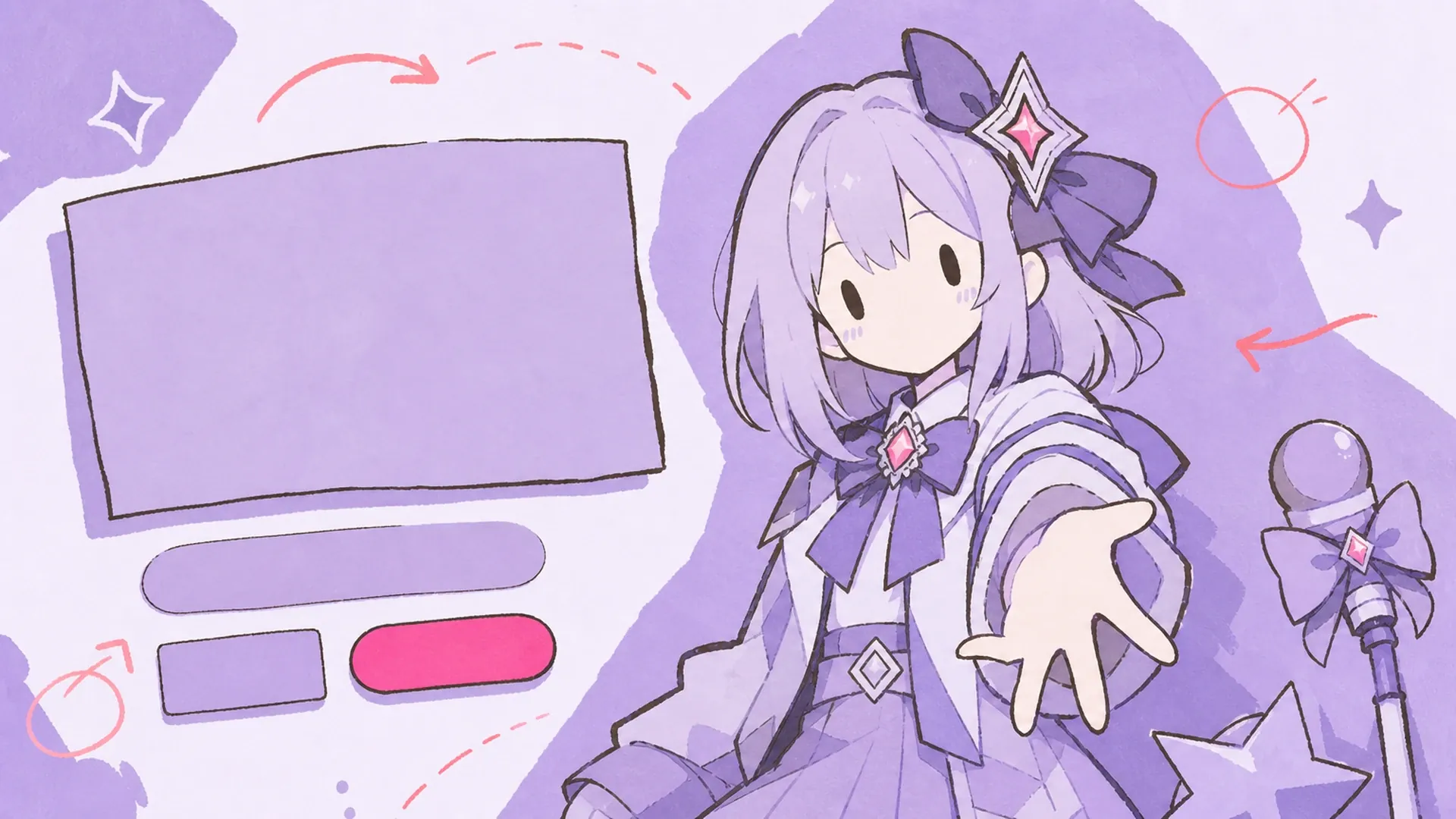 OC-Game-Promo-Art - AI Gacha-Game-Zielseiten-Generator