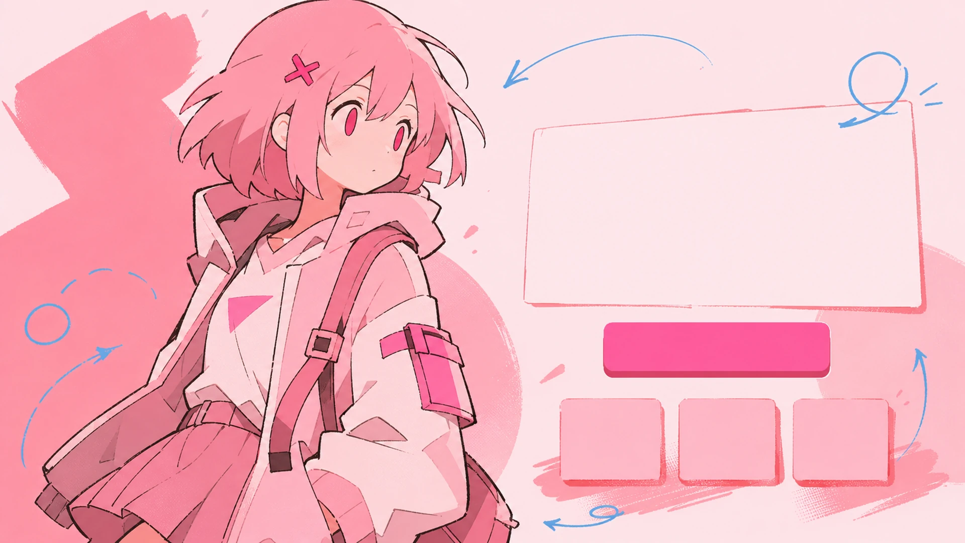 Event-Key-Visual - AI Gacha-Game-Zielseiten-Generator