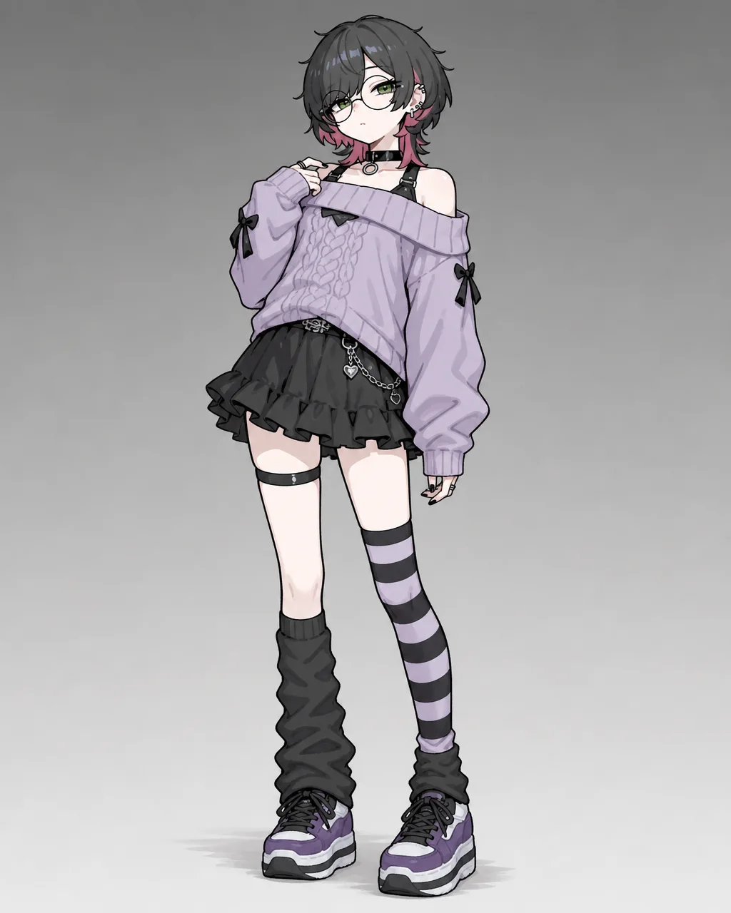 School Uniform AI Clothes Changer result — Before